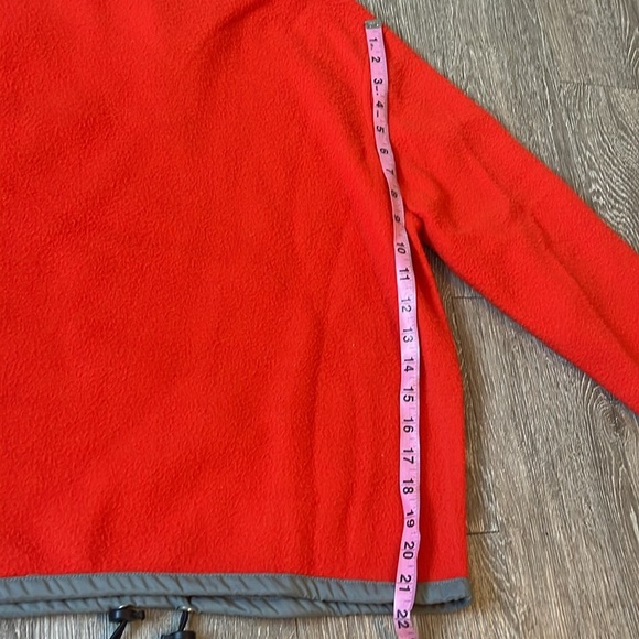 Vintage Disney orange Pooh pull over fleece orange size medium 90s fleece - Picture 8 of 8